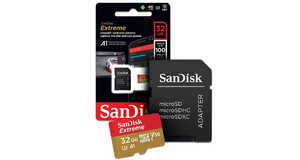 MEMORY CARD MICRO SD 32GB SANDISK EXTREME 4K UHD